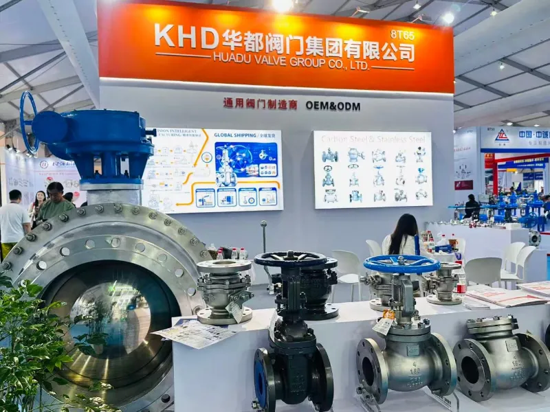 Targi Zhejiang Int'l Valve Industry Chain Fair 2026 zakończone sukcesem — dziękujemy za odwiedzenie Huadu Valve Group (KHD) na stoisku 8T65